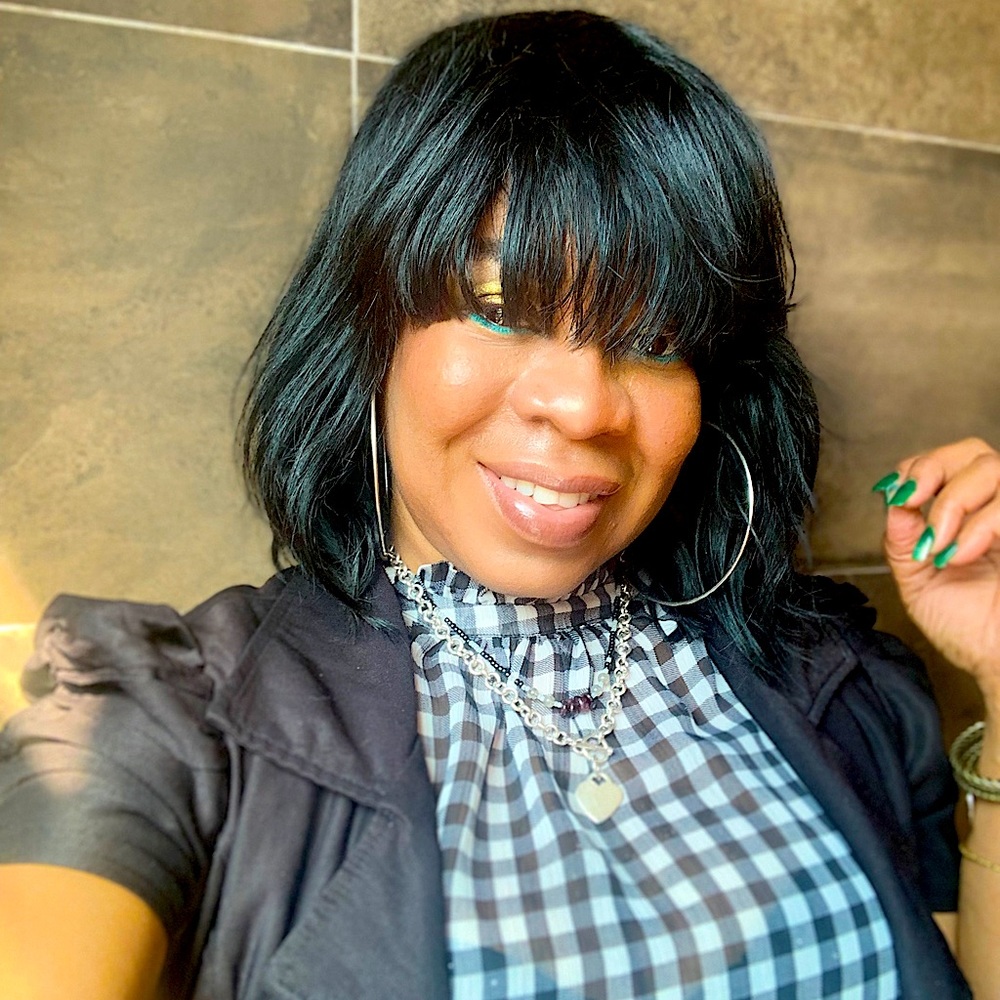100%human hair with bangs